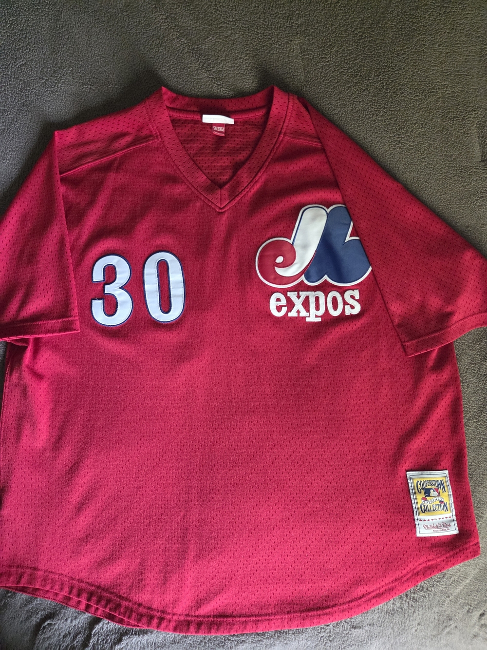 Mitchell & Ness Kids Red Expos #30 Jersey